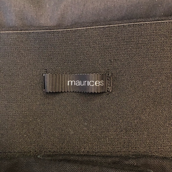 Maurice's black pants - Picture 2 of 4